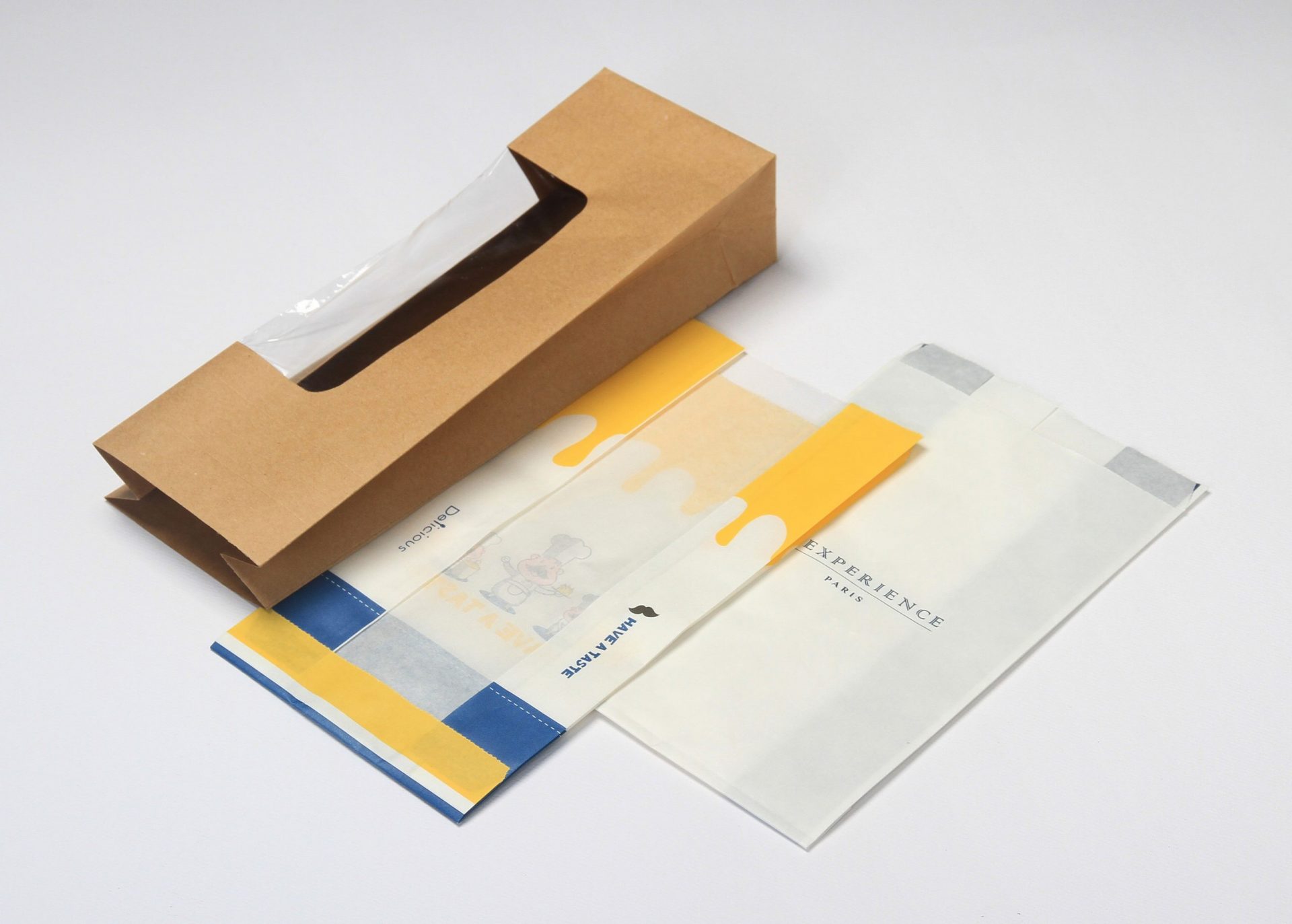 packaging and stationery